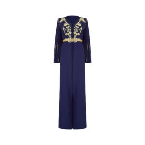 Kaftan Elegance - Navy Blue