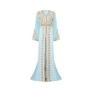 Embroidery Takshita - Light Blue