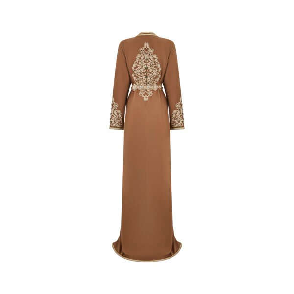 Embroidery Takshita - Brown - Image 2